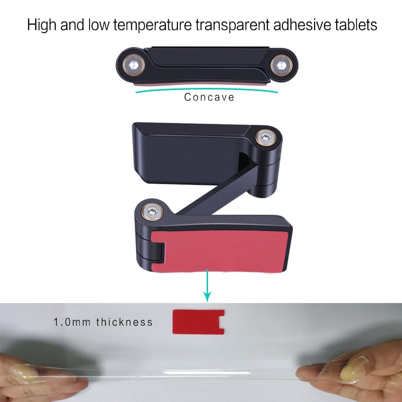 Support de téléphone pliable magnétique pour voiture