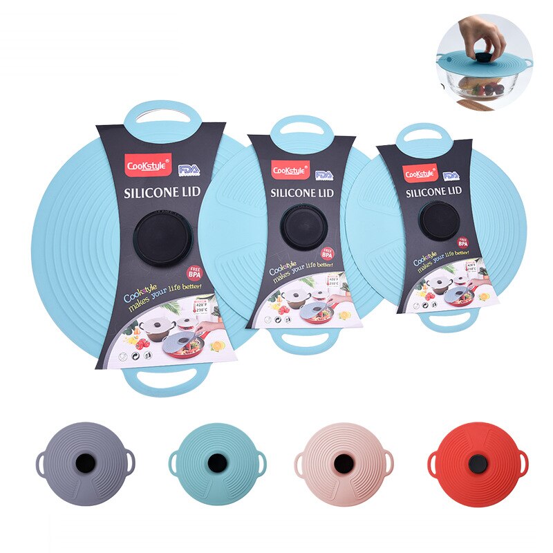 Couvercle de cuisine universel en silicone