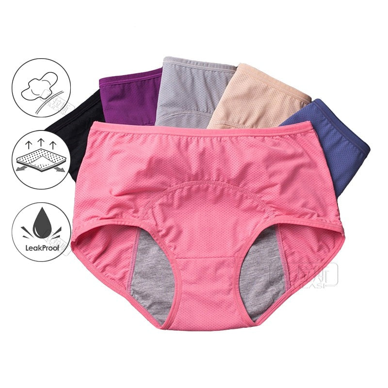 Lot de 3 Culottes confortables anti-fuite