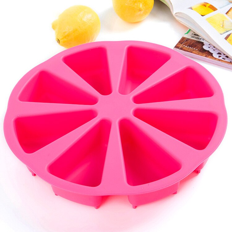 Moule à gâteau en silicone - 8 parts