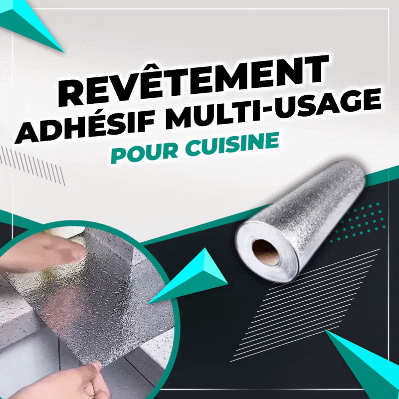 Revêtement adhésif multi-usage pour cuisine