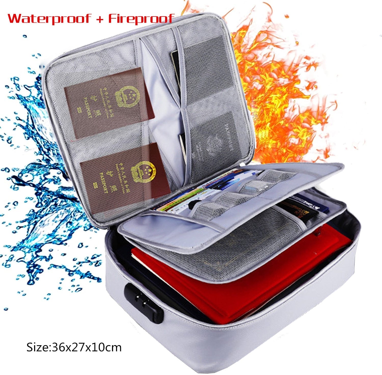 Porte documents SECURITE+ Grande capacité