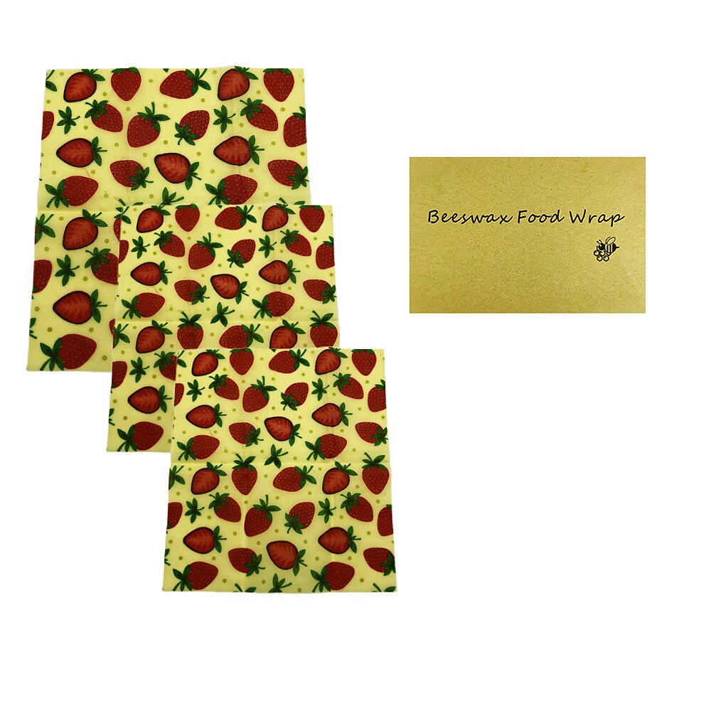 BEE WRAP - Lot de 3 Films alimentaires réutilisables