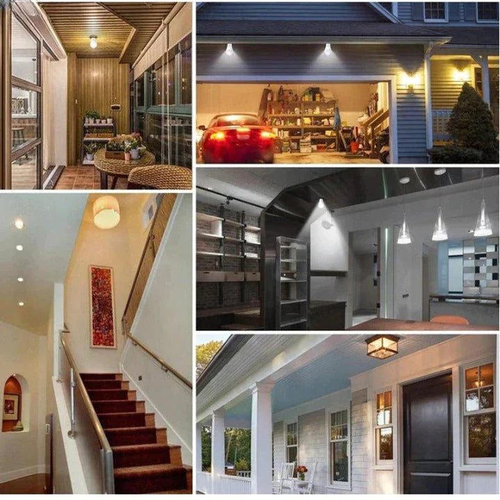 3x Ampoule détecteur de mouvement