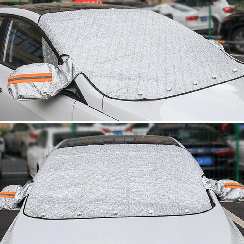 Housse Magnétique de Pare Brise Anti Neige
