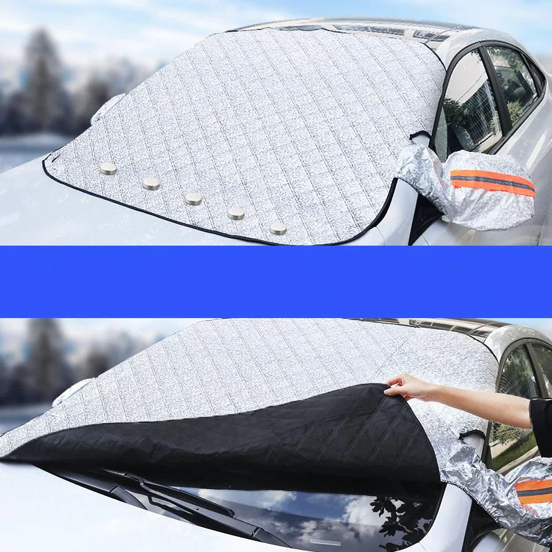 Housse Magnétique de Pare Brise Anti Neige