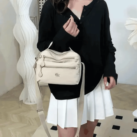 Sac Bandoulière Femme Grande Capacité en Nylon Imperméable