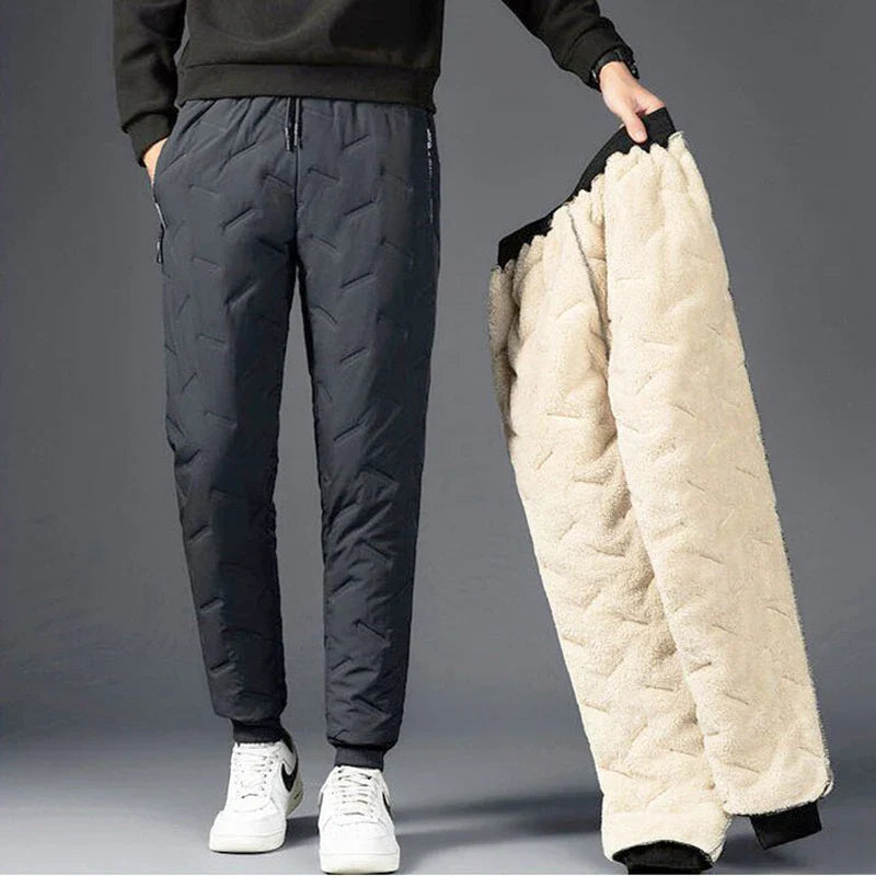 Pantalon rembourré et imperméable pour homme
