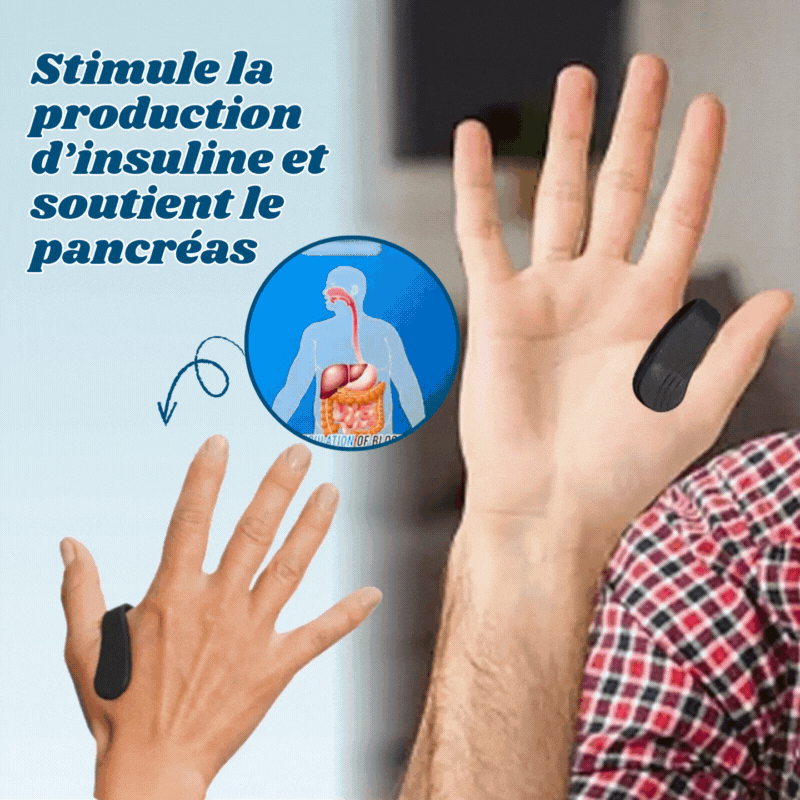Clip d'Acupression Contrôle de la Glycémie - 1 ACHETÉ = 1 OFFERT