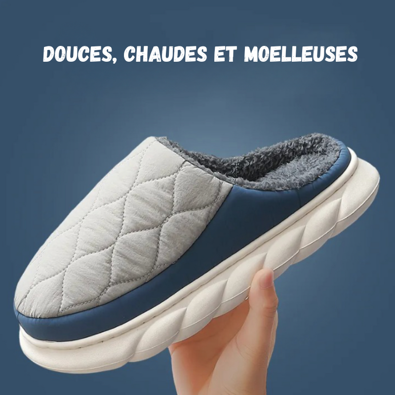 Cozy - Pantoufles imperméables confort extrême - Douces et moelleuses