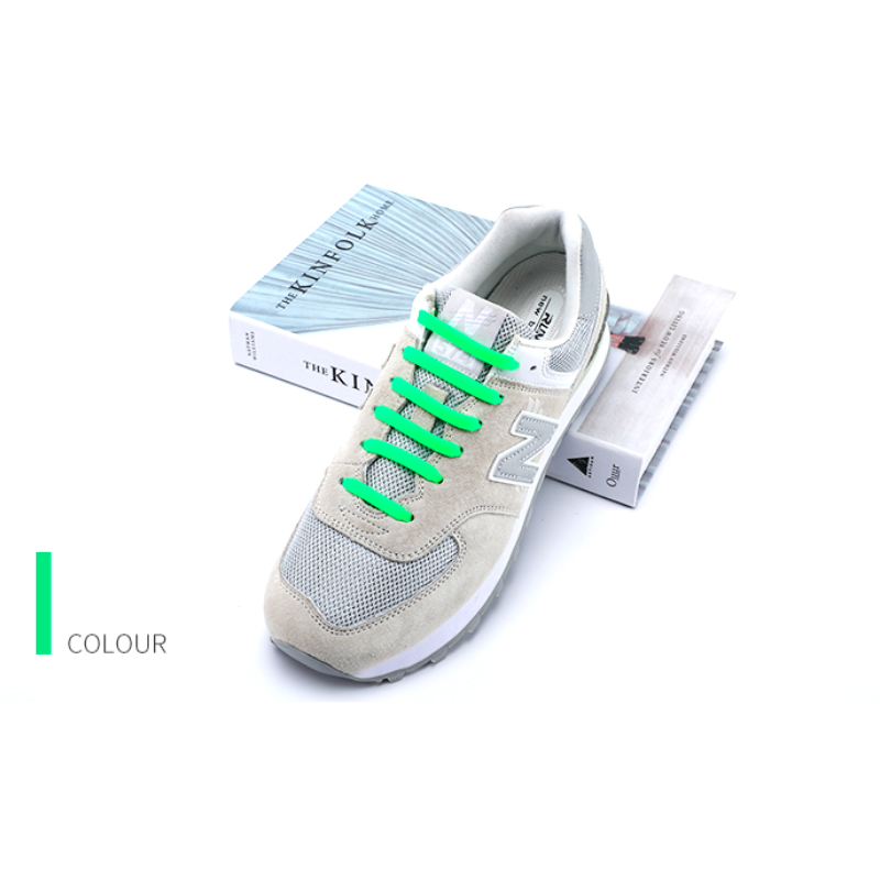 QUICK LAZY SHOELACE - 14x Lacets en silicone sans laçage