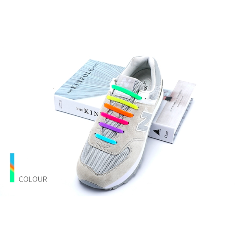 QUICK LAZY SHOELACE - 14x Lacets en silicone sans laçage