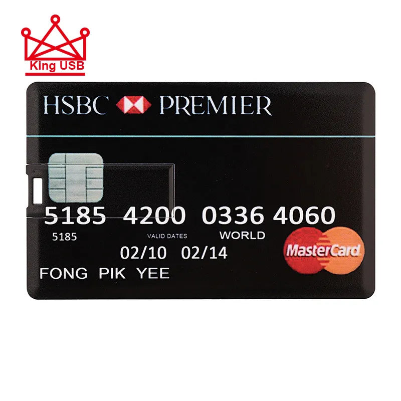 Clé USB 128Gb Ultra-Slim - Format Carte de crédit