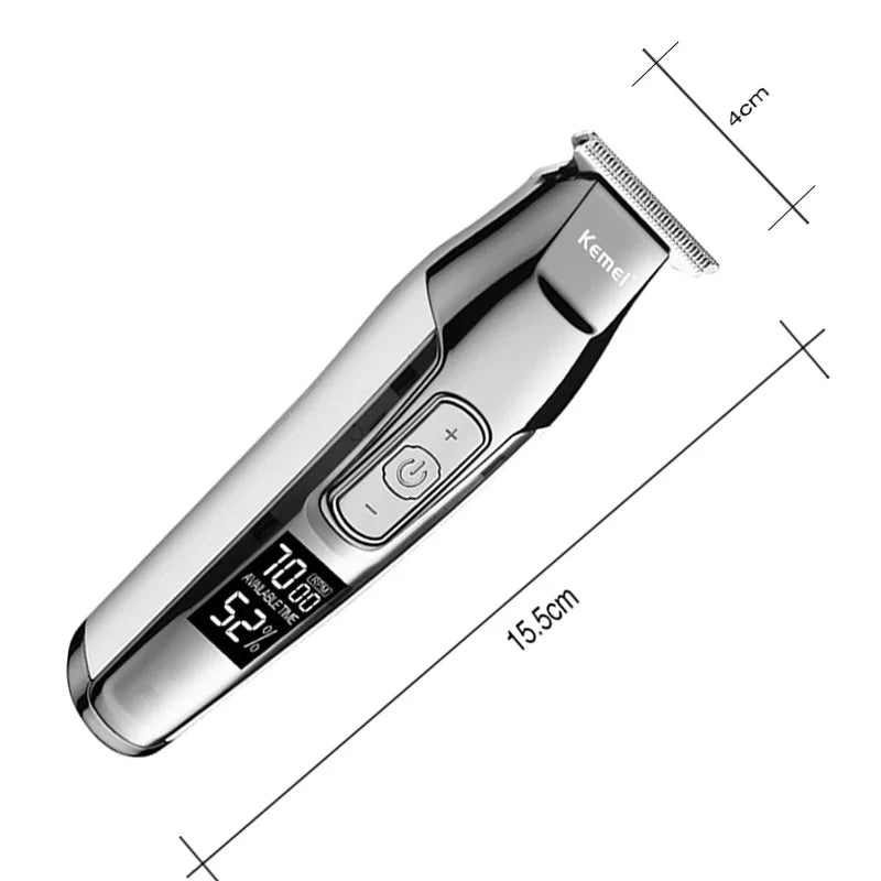 Tondeuse professionnelle sans-fil avec écran LCD + Accessoires
