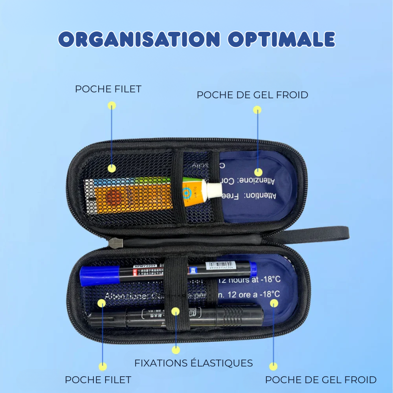 Pochette Isotherme pour Insuline Diabétique