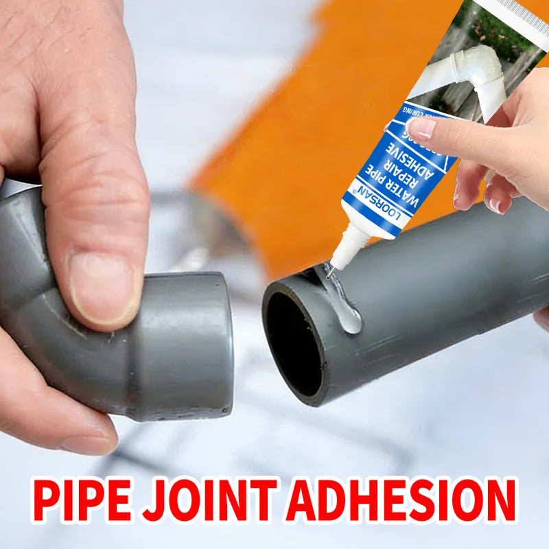 Colle d’Étanchéité Imperméable – Adhésif de Réparation Anti-Fuite pour Tuyaux d’Eau, PVC, Métal & Évier