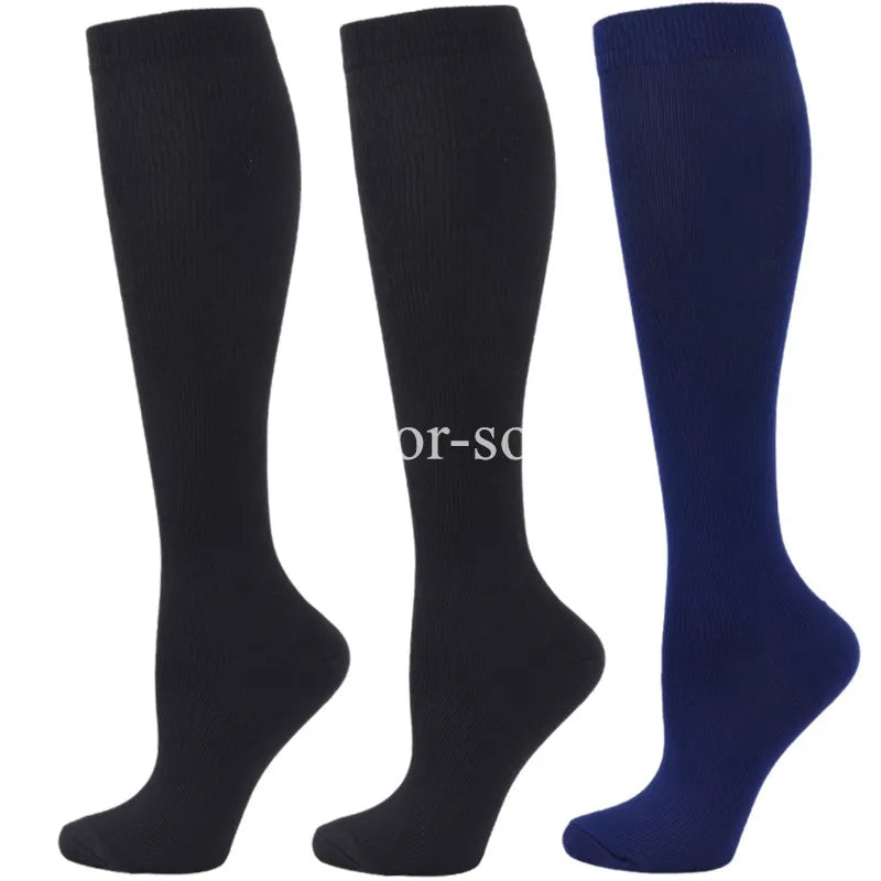 Lot de 3 Chaussettes Médicales montantes de compression