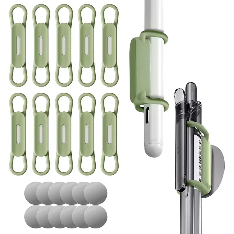 Lot de 6 Supports Magnétiques en Silicone - Flexibles, Élastiques & Réglables