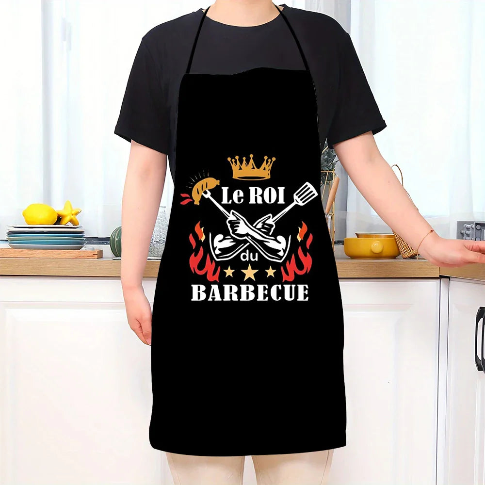 Tablier de BBQ "Le Roi du Barbecue" - Idée Cadeau