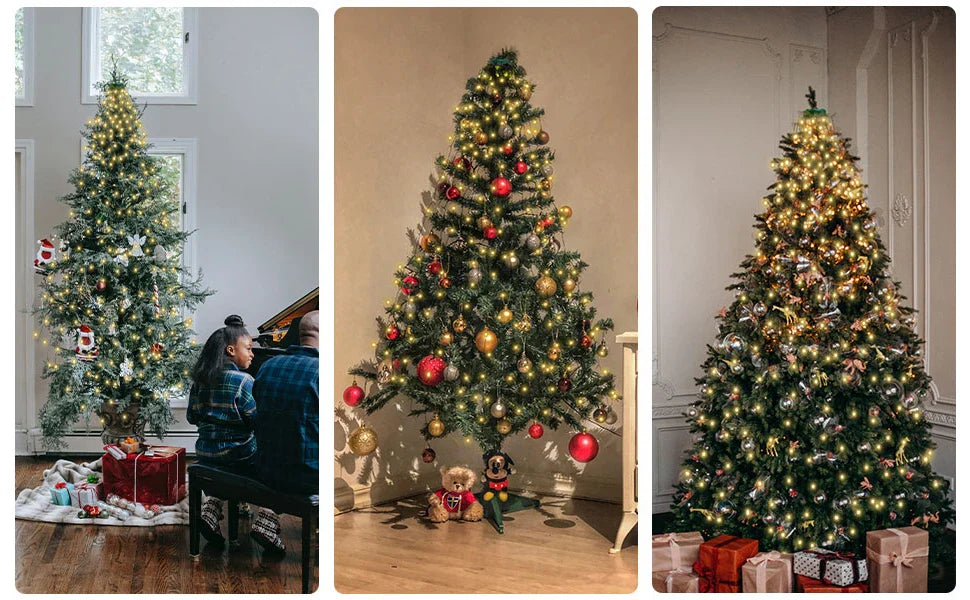 Guirlande Lumineuse pour Sapin de Noël 1.5/2/3M - Facile & Rapide à Installer