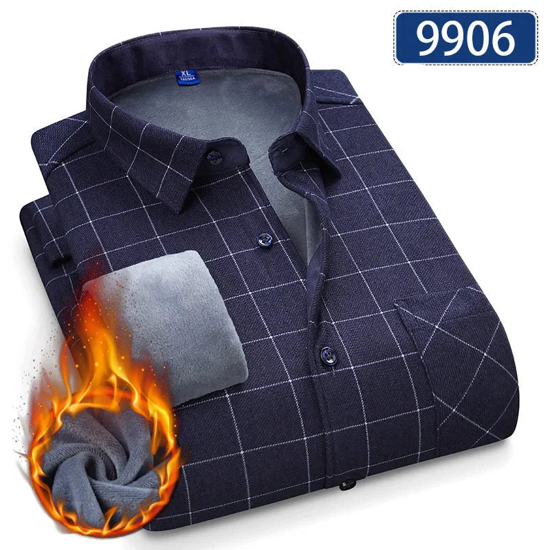 Bleu Nuit à Carreaux Fins / L,Bleu Nuit à Carreaux Fins / XL,Bleu Nuit à Carreaux Fins / XXL,Bleu Nuit à Carreaux Fins / XXXL,Bleu Nuit à Carreaux Fins / 4XL,Bleu Nuit à Carreaux Fins / 5XL