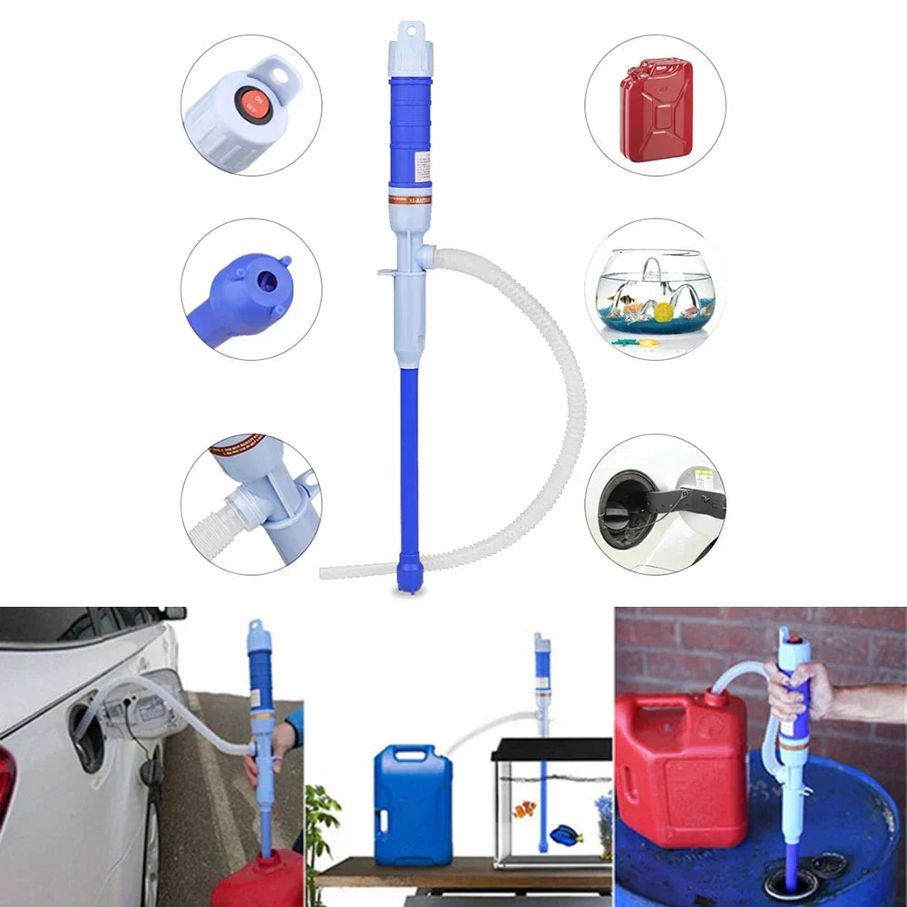 Pompe Électrique Portative pour Essence et Liquides