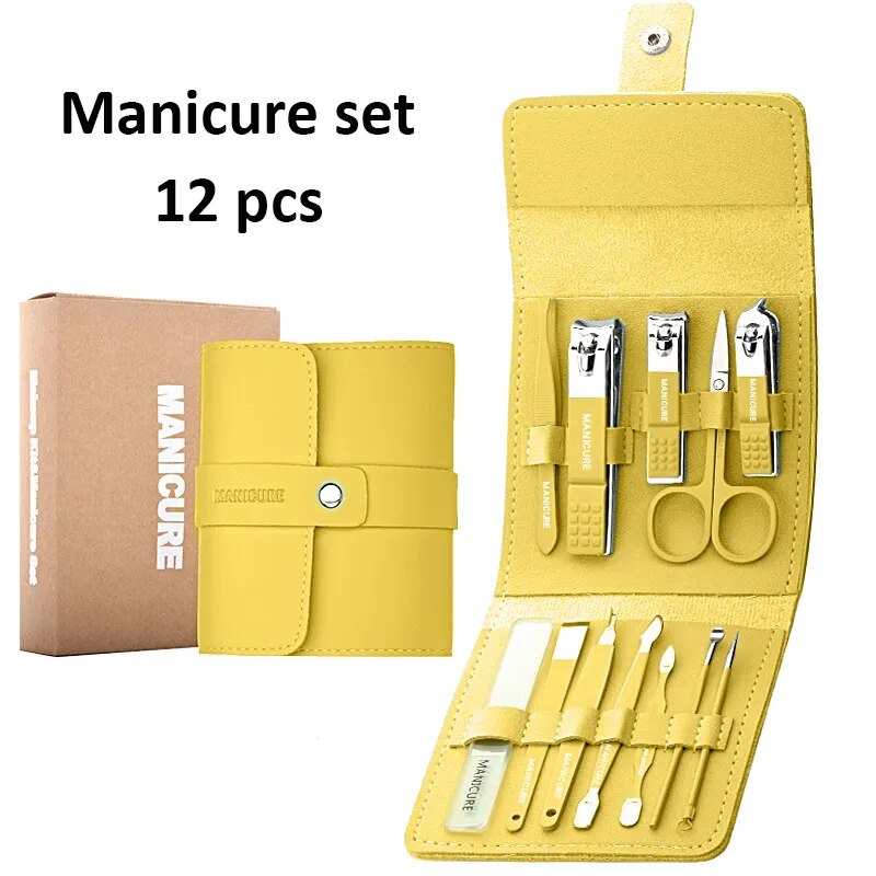 Kit coupe ongles professionnel portable