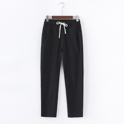 Pantalon Lin et Coton - Femme