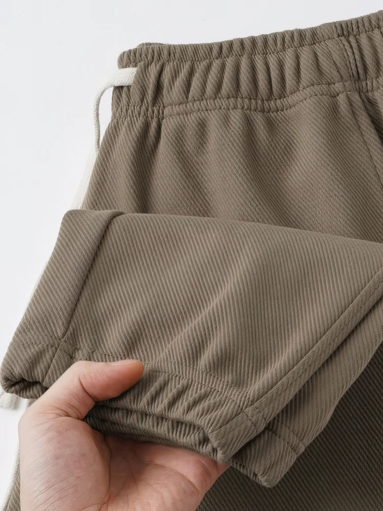 Pantalon Survêtement en Coton Sergé 65% Respirant - Homme