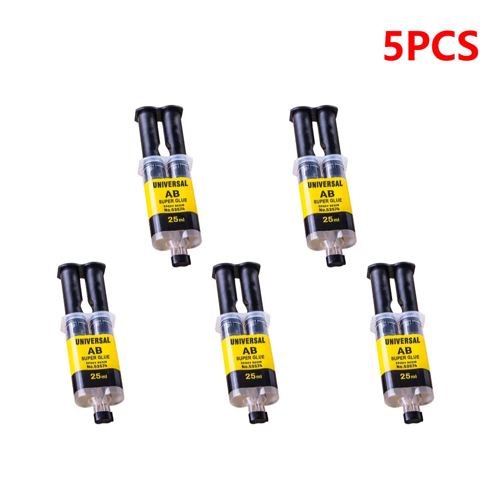 3x Colles AB Universelle Ultra Résistante - Multi-Matériaux