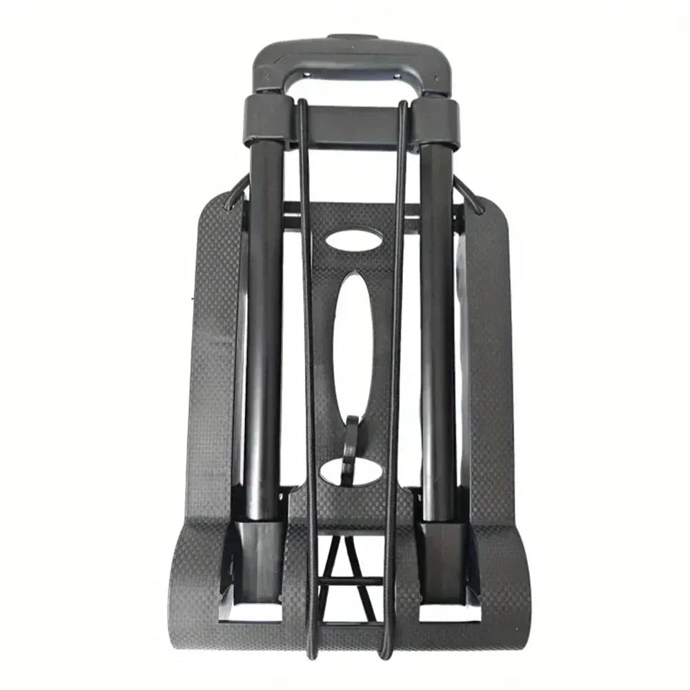 Diable à Main Pliable et Portable avec Cordes de Maintien - Jusqu'à 25kg