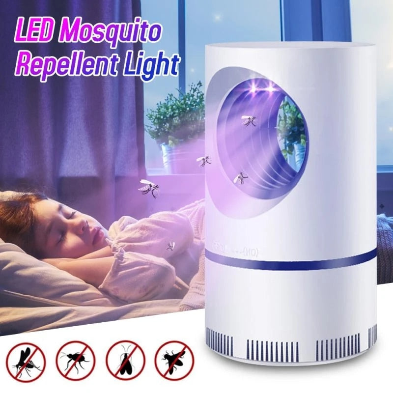 Répulsif électrique à LED UV tueur de moustiques