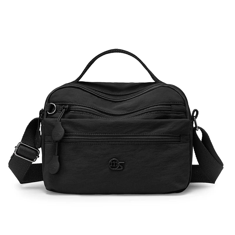 Sac Bandoulière Femme Grande Capacité en Nylon Imperméable