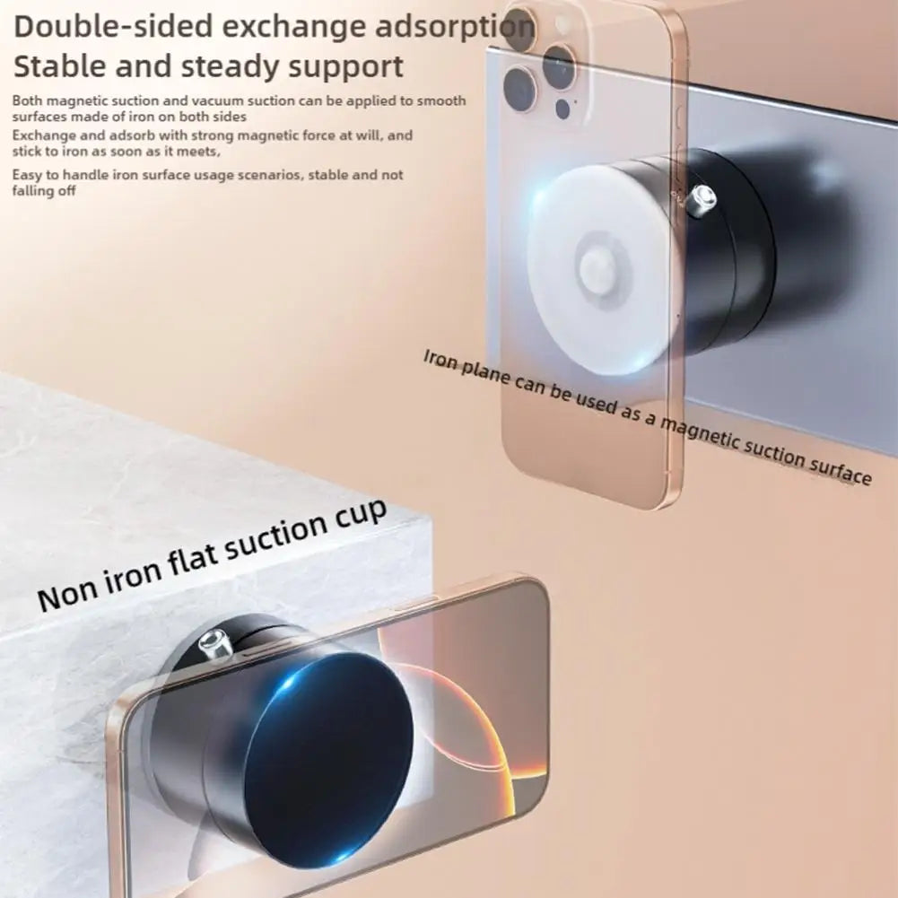 Support Téléphone Double Face - Fixation Ultra Stable