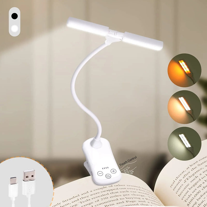 Mini lampe à clipser double LED