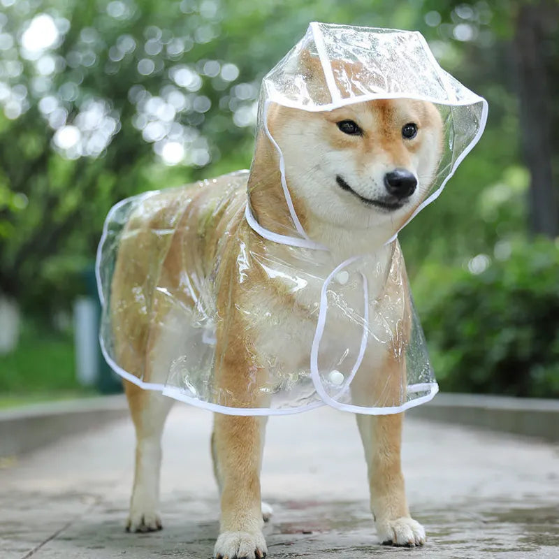 Manteau de pluie imperméable pour animaux
