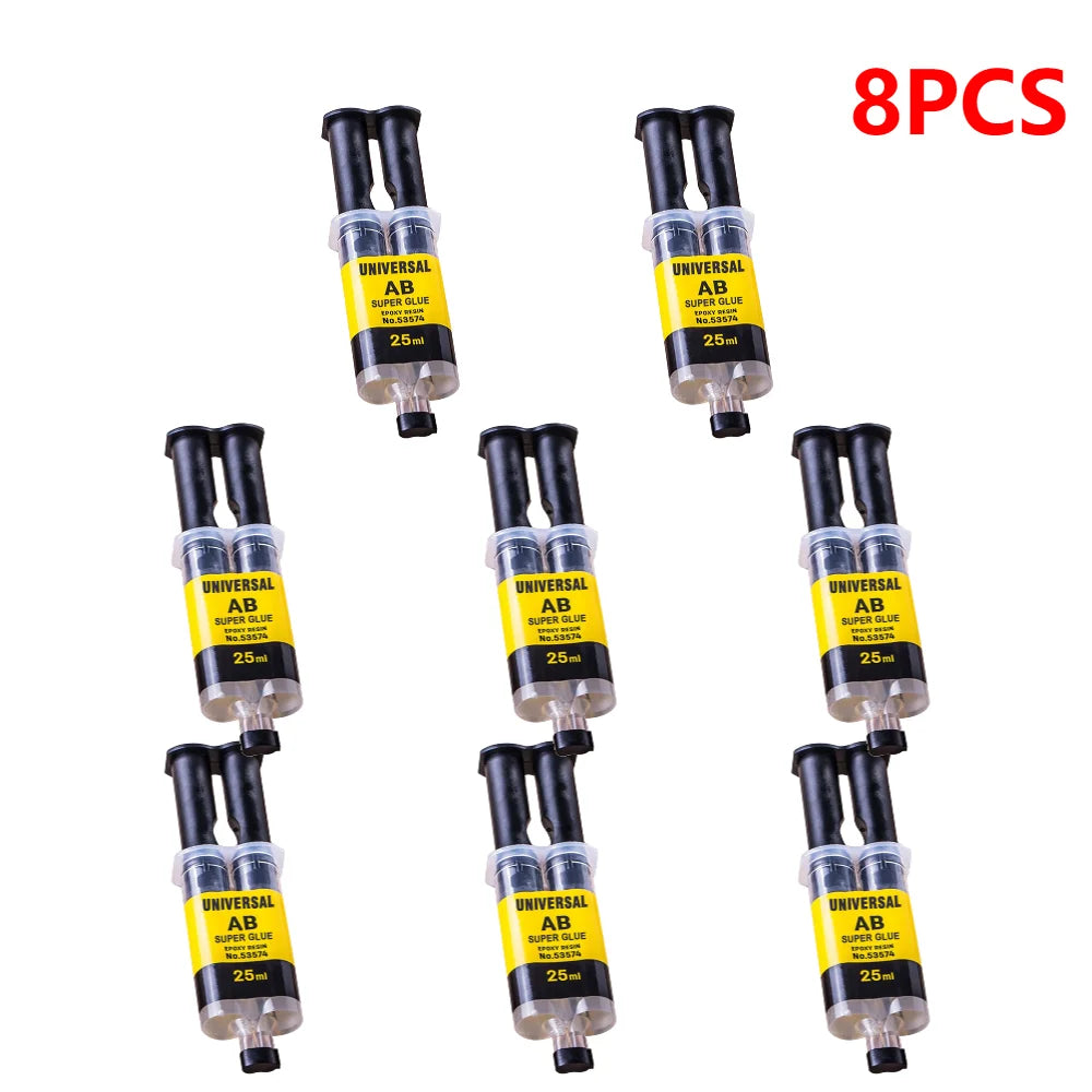 3x Colles AB Universelle Ultra Résistante - Multi-Matériaux