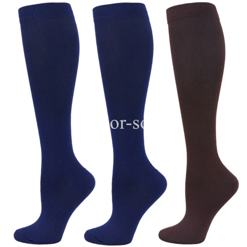 Lot de 3 Chaussettes Médicales montantes de compression