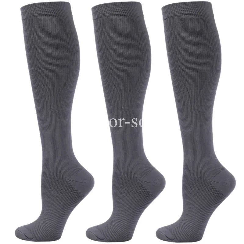 Lot de 3 Chaussettes Médicales montantes de compression