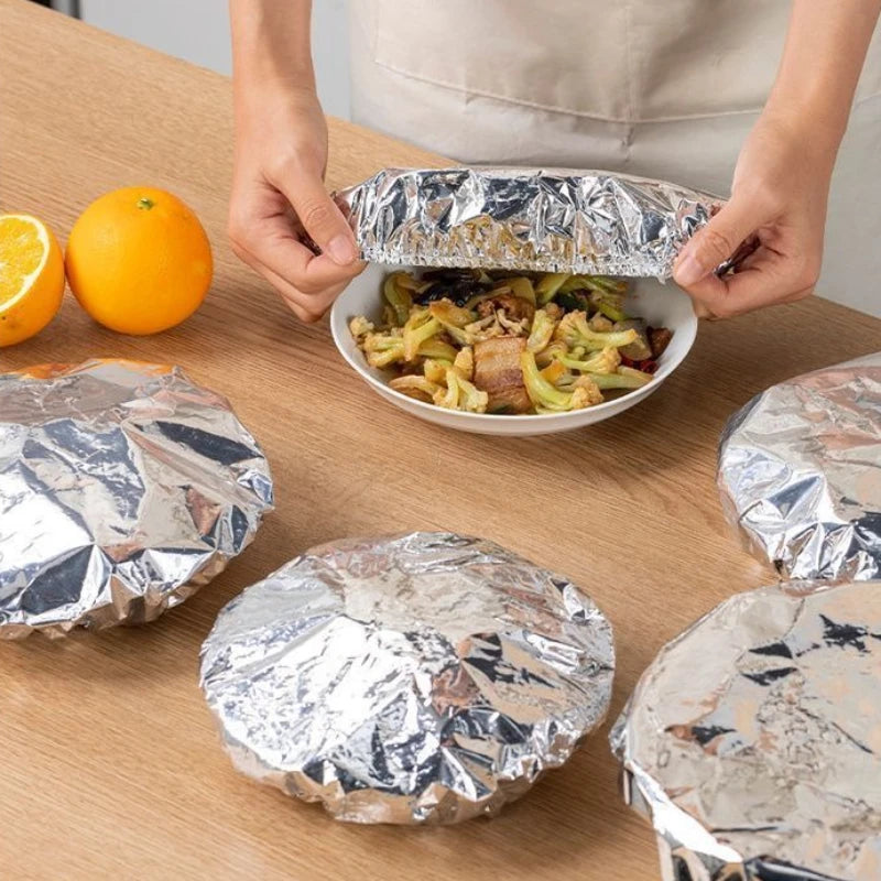 50x Couvre-Plats Réutilisables Isolants