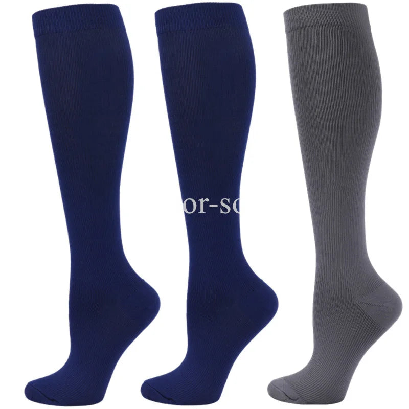 Lot de 3 Chaussettes Médicales montantes de compression