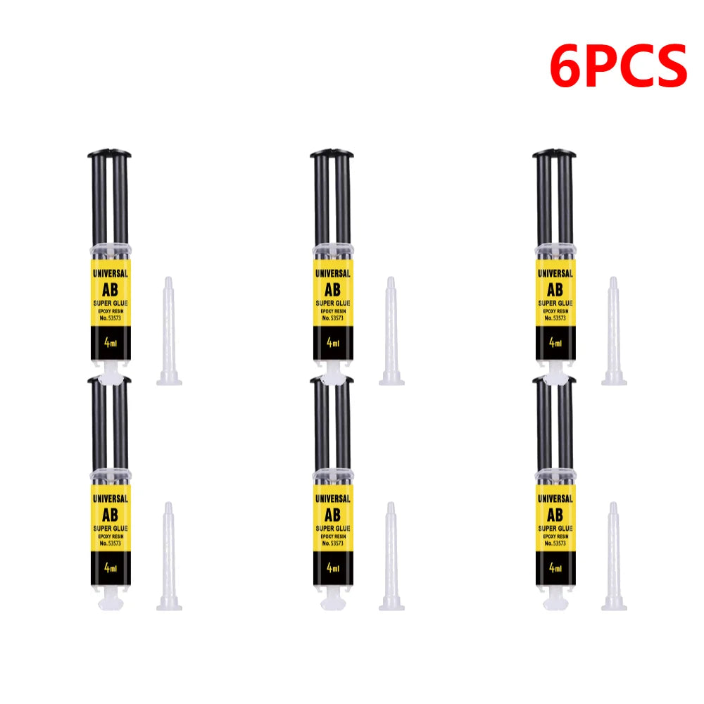 3x Colles AB Universelle Ultra Résistante - Multi-Matériaux