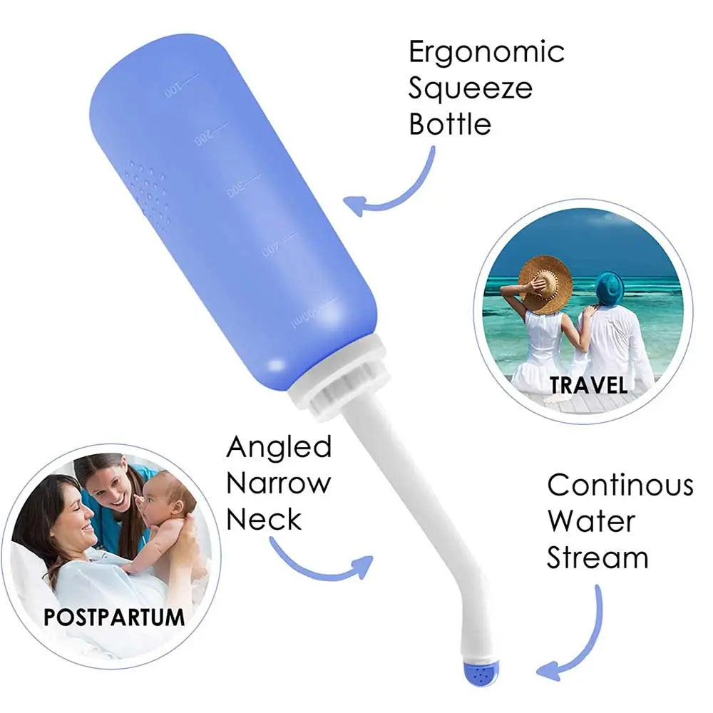 Bidet portable pour hygiène intime - 500ml