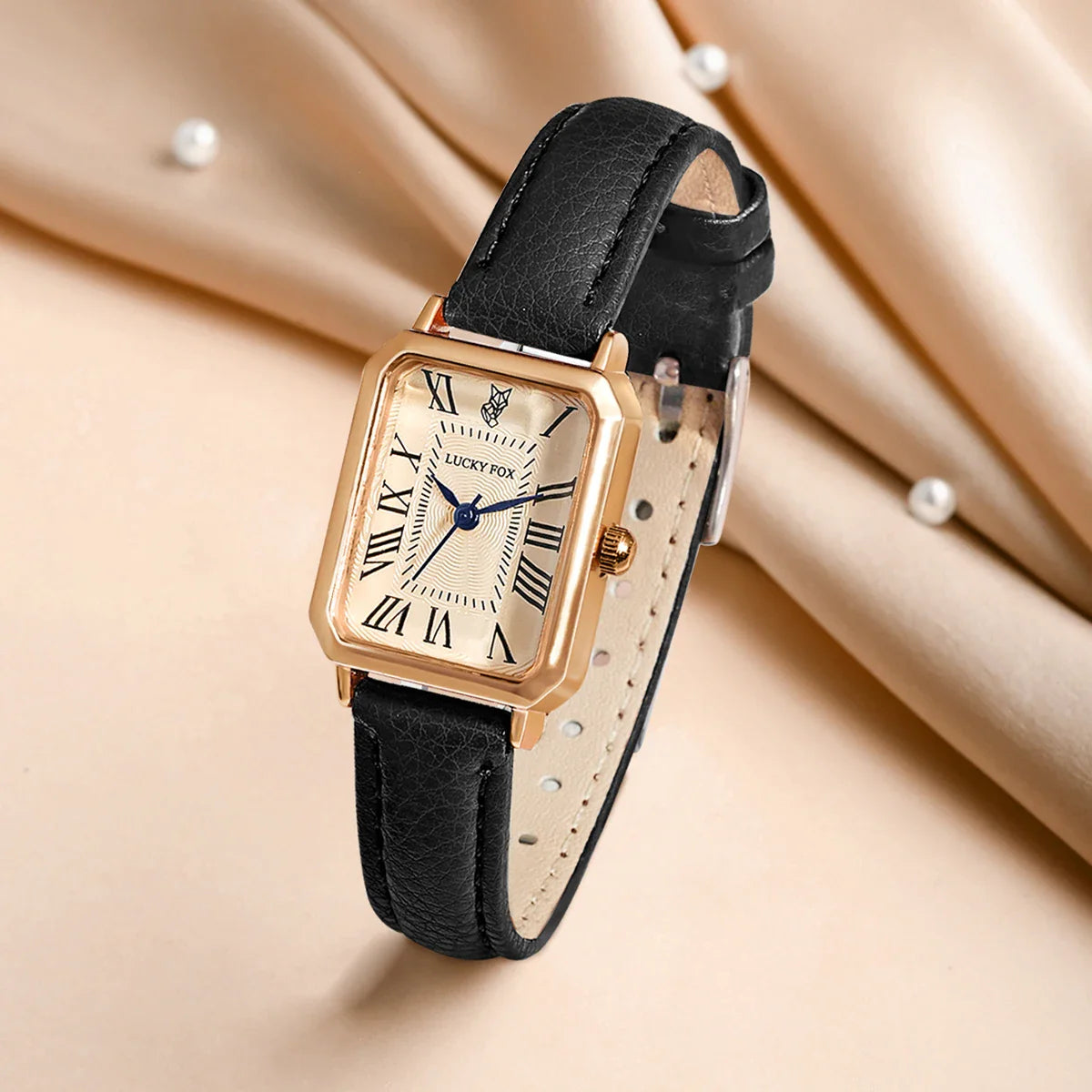 Coffret Montre Vintage & Collier pour Femme - Idée Cadeau