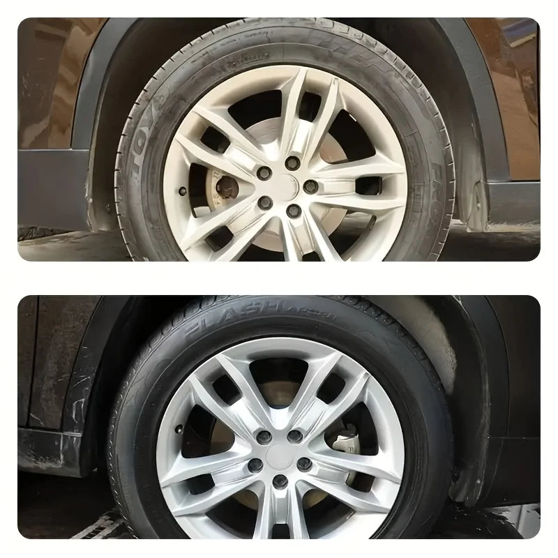 Pâte Rénovatrice Noire Brillante pour Pneus & Plastiques