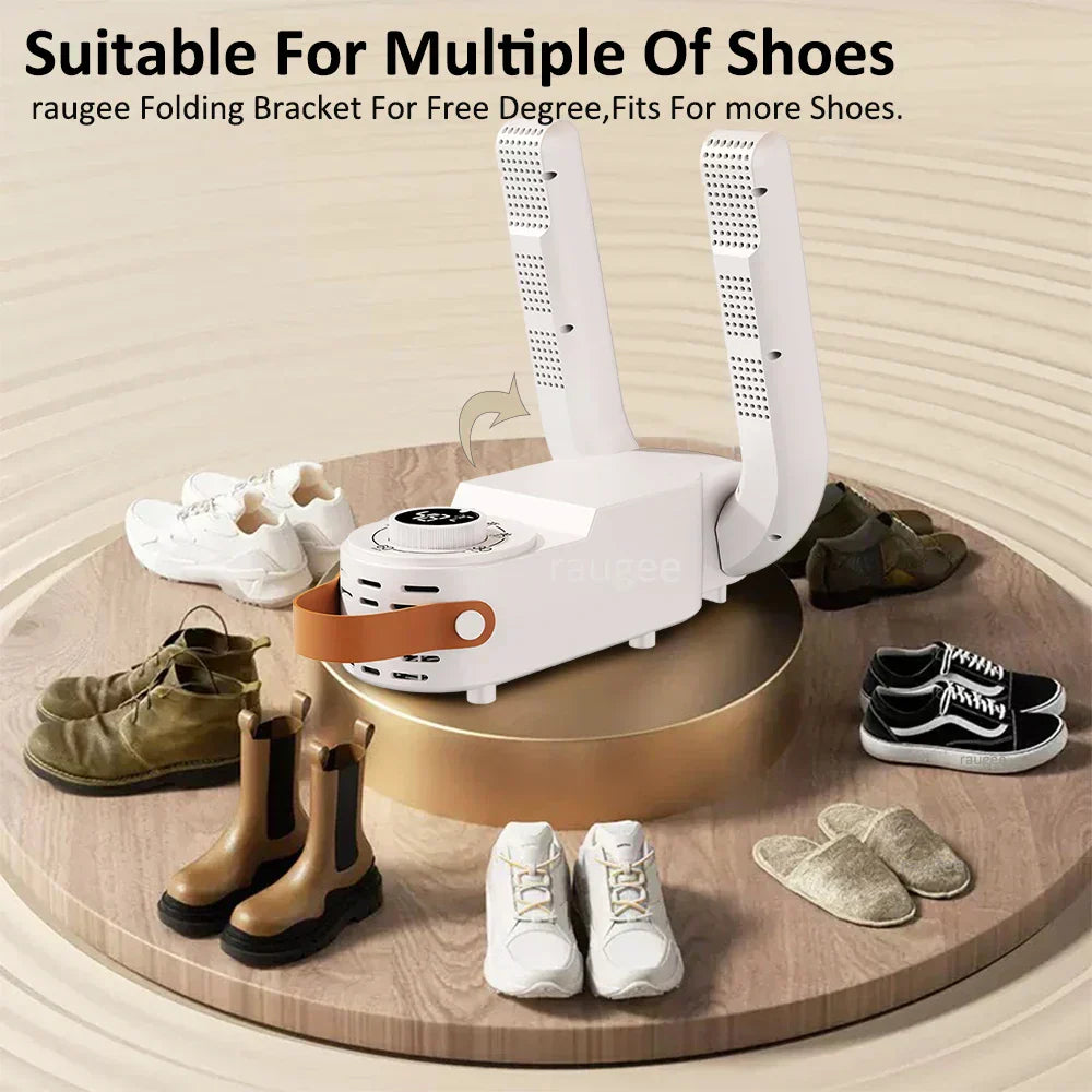 Sèche-Chaussures 220V Pliable - Stérilise & Désodorise