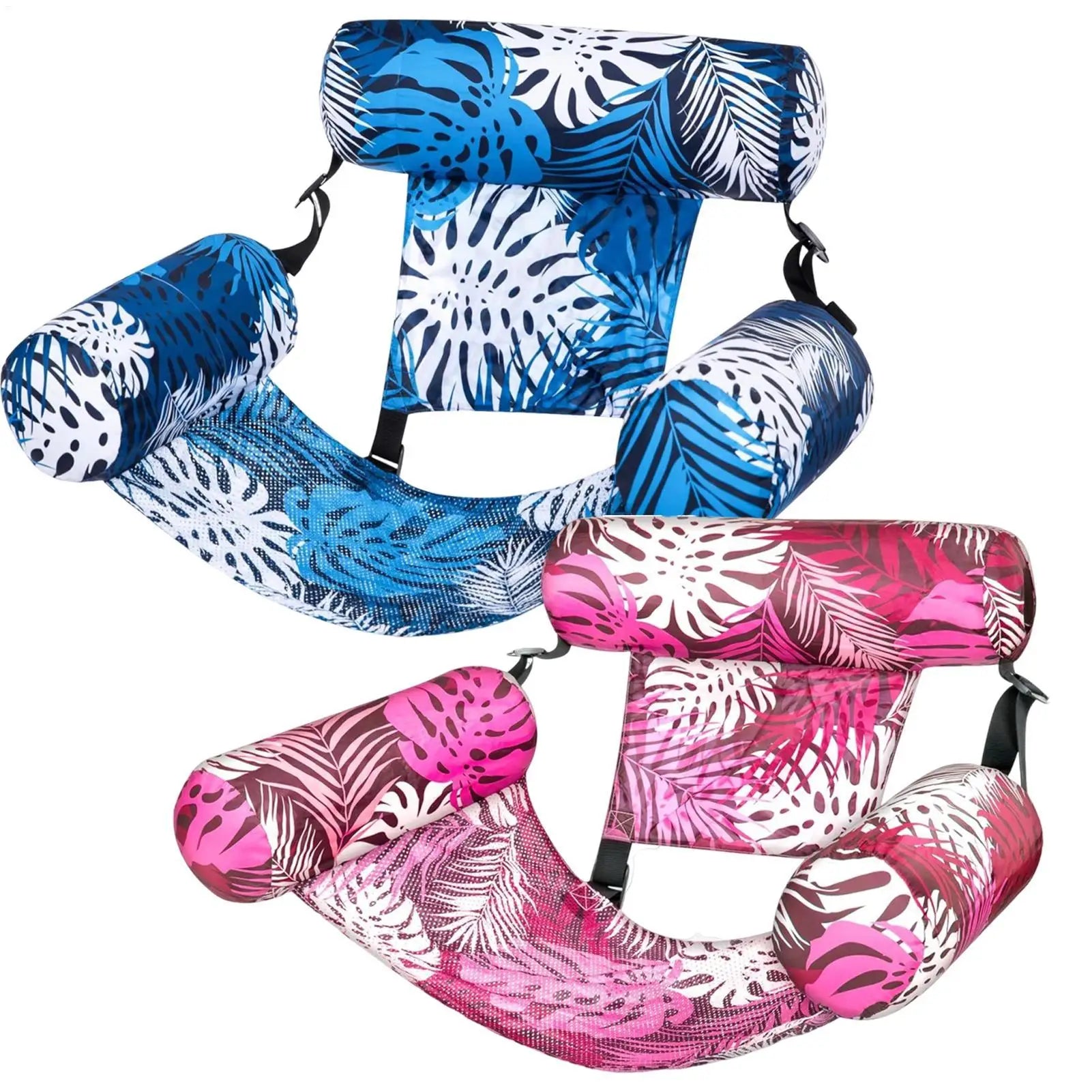 Chaise Hamac Gonflable pour Piscine – Flotteur Inclinable Confortable pour Adultes