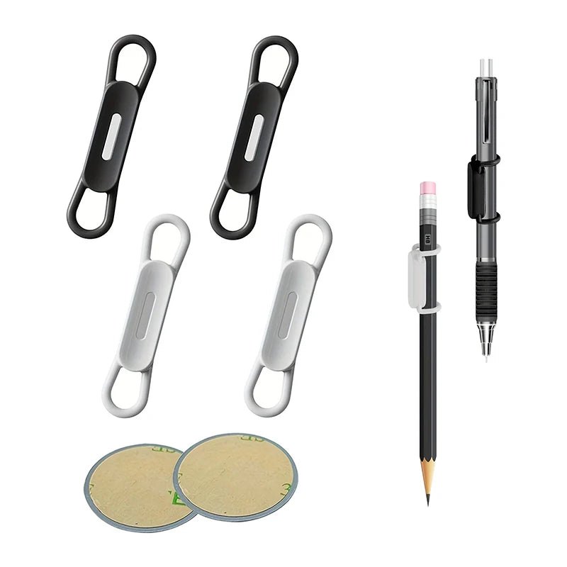 Lot de 6 Supports Magnétiques en Silicone - Flexibles, Élastiques & Réglables