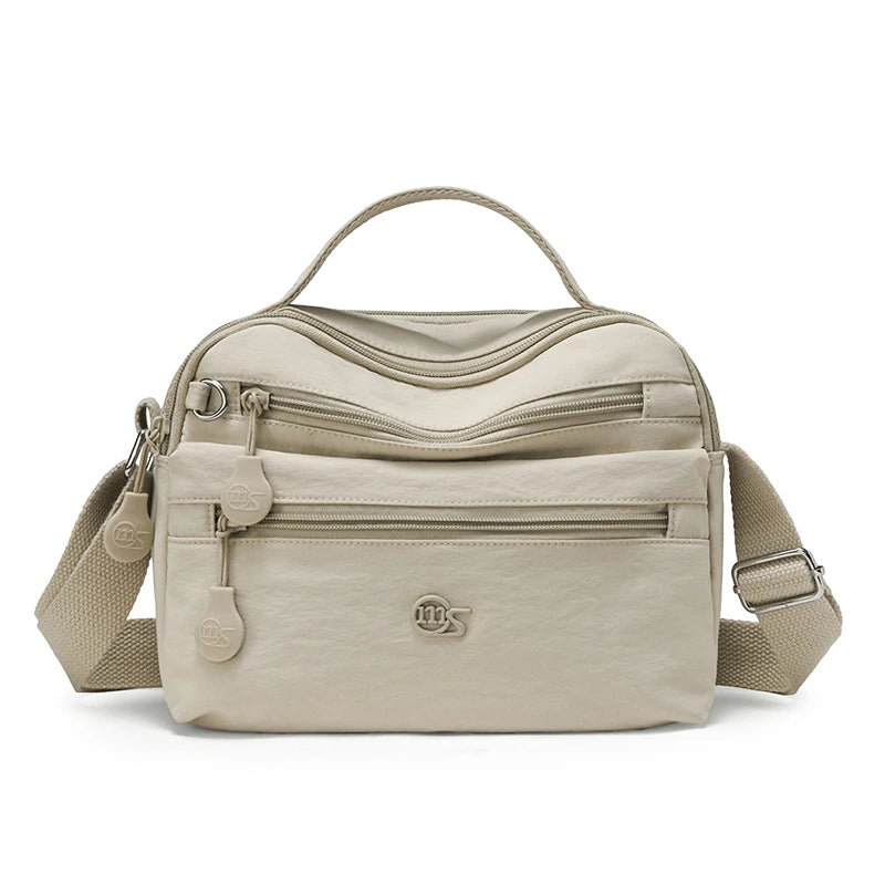 Sac Bandoulière Femme Grande Capacité en Nylon Imperméable