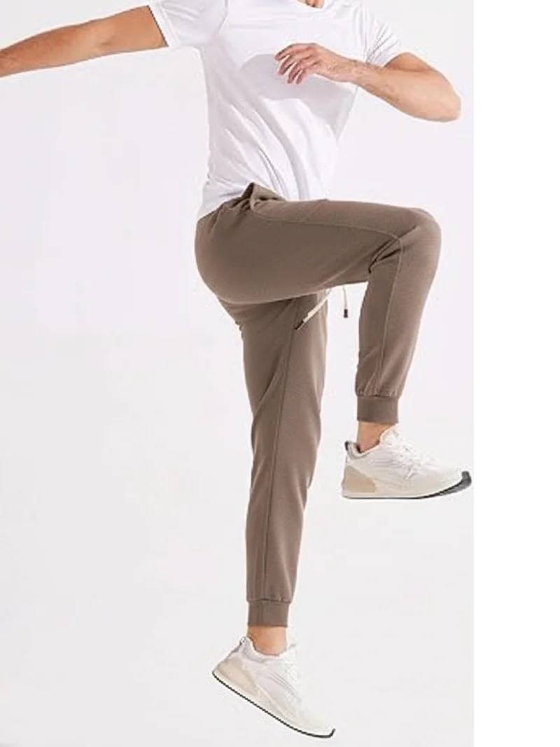 Pantalon Survêtement en Coton Sergé 65% Respirant - Homme